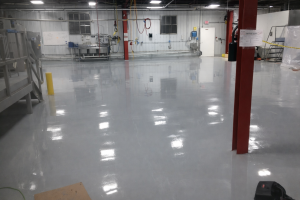 Weston Foods New Urethane Cement Floor Installed by TKO Concrete Nashville, TN