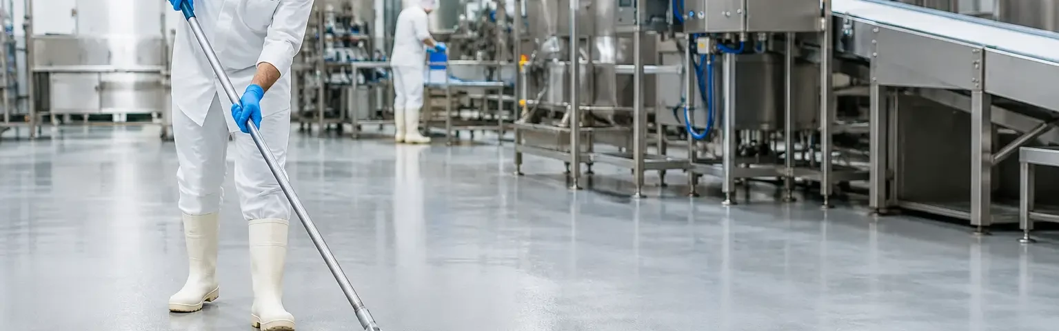 Best Sanitary Flooring Materials for Food Plants