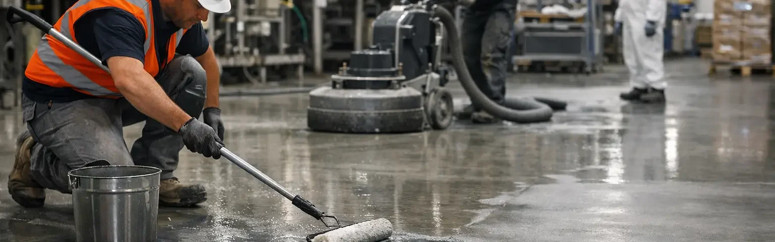 Concrete Sealing for Demanding Industrial Floors